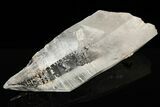 Striated Colombian Quartz Crystal - Peña Blanca Mine #189714-1